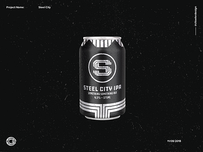 Steel City - Beer Can Design