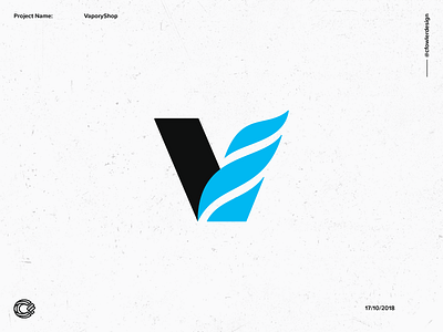 VaporyShop - Letter V Flame Logo electric logo fire logo letter v lettering logo design logo designer logotype v logo vape logo vape store vaping