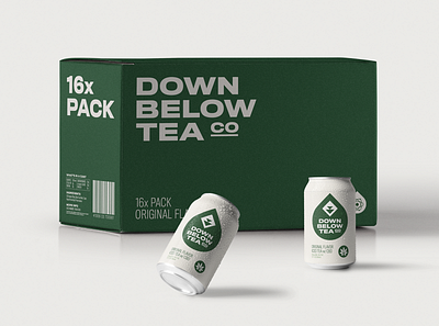 Down Below Tea - Box Packaging 02 brand identity branding cannabis cannabis branding cannabis logo cannabis packaging cbd cbd logo hemp hemp logo logo logo design logos logotype