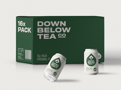 Down Below Tea - Box Packaging 02