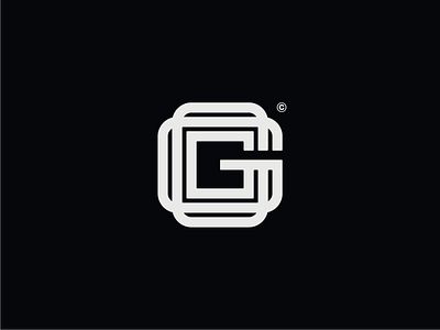Letter G Logo - Art Deco and Brutalist Tech Design brand identity branding g icon letter g letter g logo lettering logo logo design logotype mark startup logo symbol tech logo