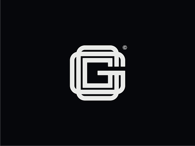 Letter G Logo - Art Deco and Brutalist Tech Design