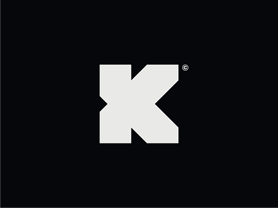 Minimal Letter K Logo Set