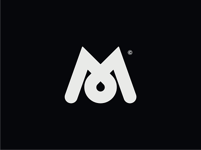 Letter M Logo Set - Water Droplet brand identity branding letter m letter m logo lettering logo logo design logo designer logos logotype m symbol