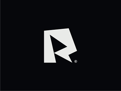 Letter R Logo Design - Athlete Lightning brand identity branding icon letter r letter r logo lettering logo logo design logo designer logotype mark r