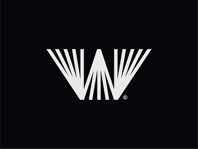 WW023 - Letter W Logo brand identity branding letter w letter w logo lettering logo logo design logo designer logotype symbol typography w