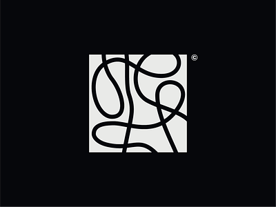 Abstract Square Art Logo abstract logo brand identity branding icon identity logo logo design logo designer logos logotype square logo startup branding startup logo symbol tech logo visual identity