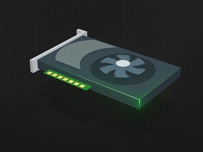 Isometric Graphic Card