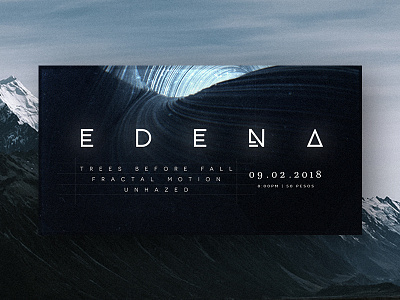 EDENA | FB Event Cover Image flyer