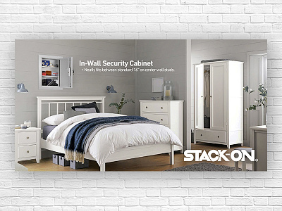 In-Wall Security Cabinet | Stack-On