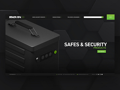 Stack-On | Landing Page adobe xd photoshop ui ux