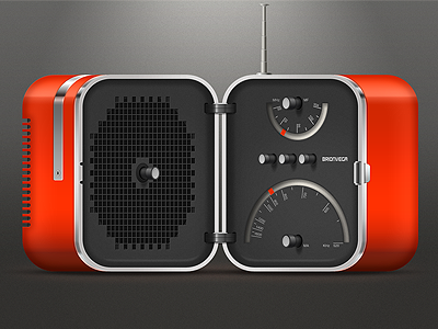 tribute to brionvega 60s brionvega radio retro