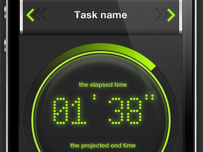 task tracking counter clock counter task time timer track