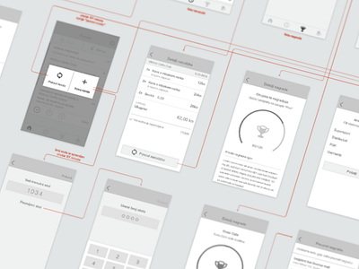 Runder app wireframes app design ios runder wireframes