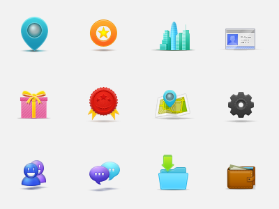 learninghunt icon set