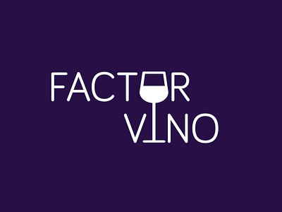 Logotipo Factor Vino