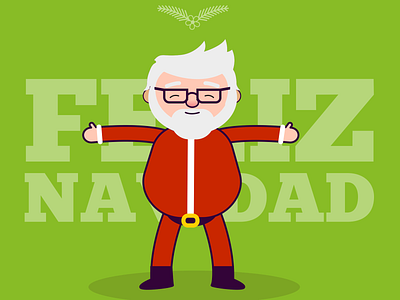 Saludo Navidad christmas design illlustration illustrator vector