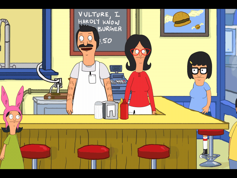 Bobs Burgers AfterEffects Animation 1 by Andrea on Dribbble