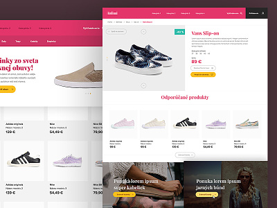 E-comerce layout button e-commerce grid hover layout minimalistic shop simple ui ux web webdesign