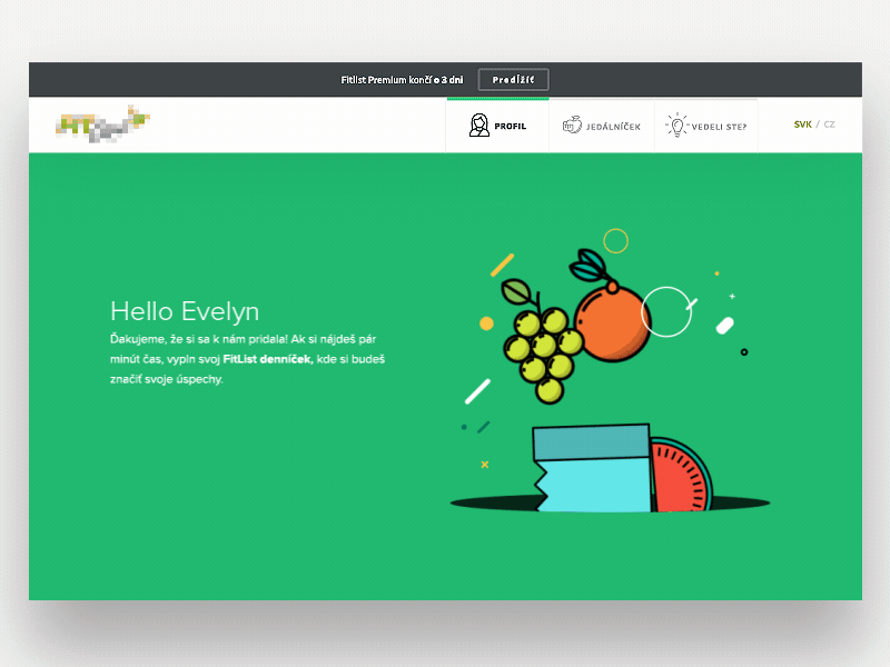 Landing page animation & transition