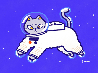 Cosmic Cat illustration