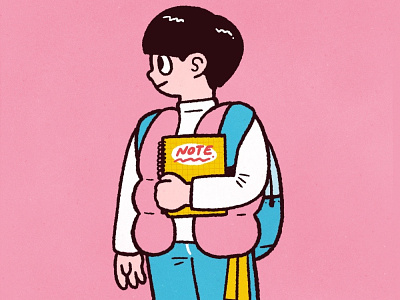School Boy illustration