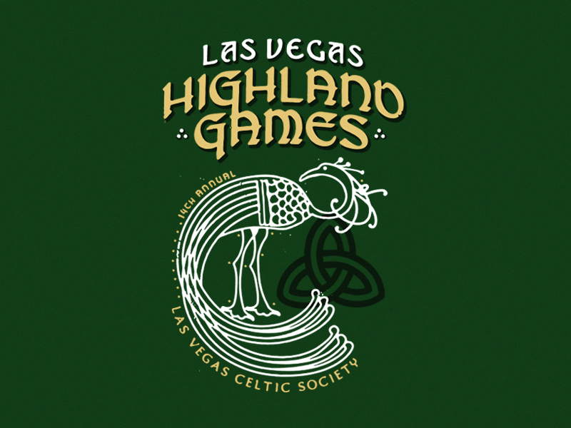 Las Vegas Highland Games by Binh Cao on Dribbble