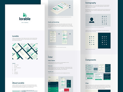 Lorable UI Kit ai app book logo guide icons identity storytelling ui ui kit ux design