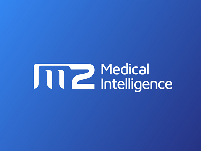 M2 Medical Intelligence branding brooklyn identity lettermark logo m2 medical nevada new york city reno wordmark