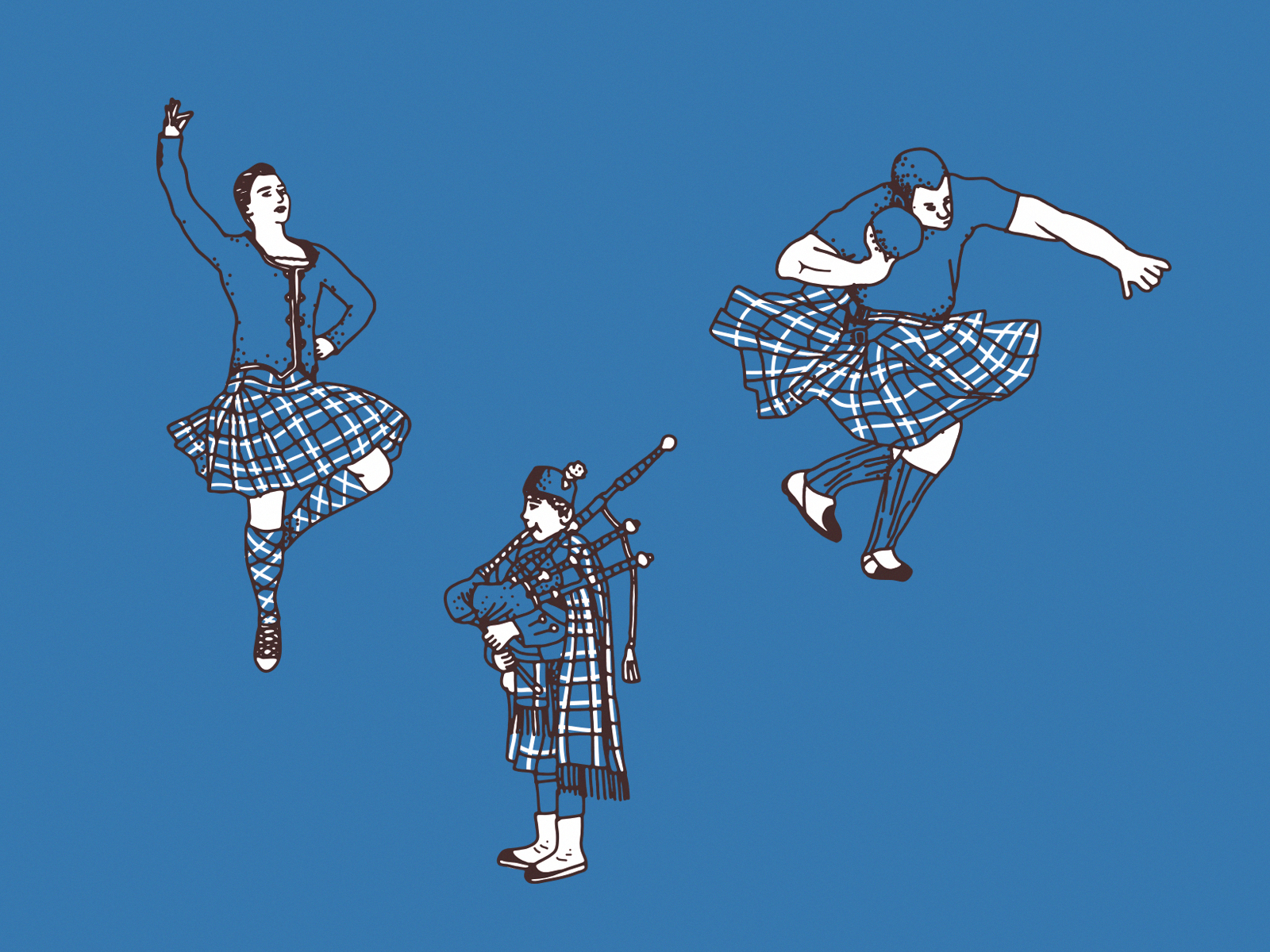 Las Vegas Highland Games by Binh Cao on Dribbble