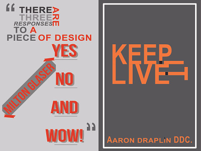 Aaron Draplin And Milton Glaser aaron and draplin glaser milton