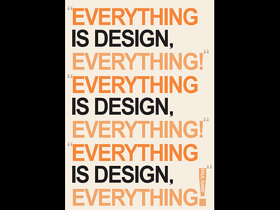 “Everything Is Design Everything”