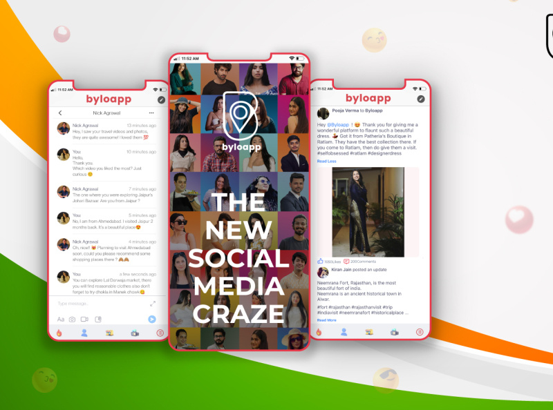 Indian Social Media App by Khushi Gupta on Dribbble