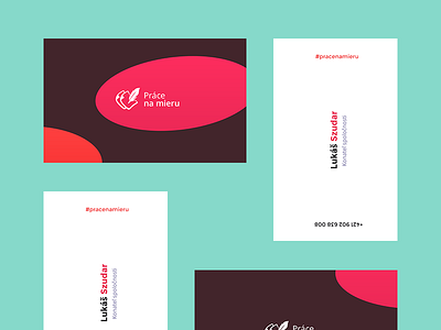 Pracenamieru - business cards