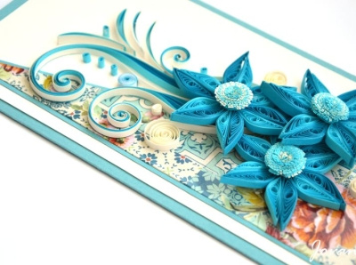 Quilling card