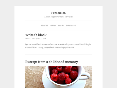 Penscratch design theme web wordpress