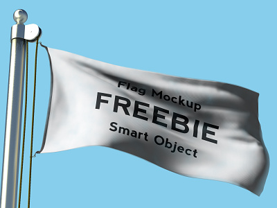 Free Flag Mockup