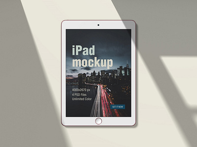 iPad Scene Creator Mockup