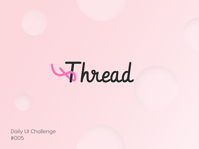 Thread Logo - DailyUI 005