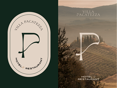 VILLA PACATEZZA / Branding brand brand design branding design graphic design iconography logo logo design