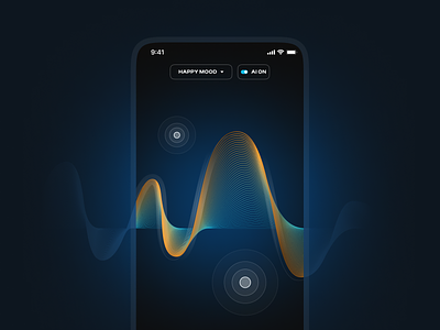 🎵 Songbite App interactions music music app product design record song soundwave ui