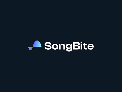 🎵 Songbite App branding figma graphic design logo logotype mark music sketch song songwriter sound soundwave ui wordmark