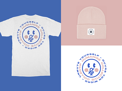 Humanise Merch agency beanie design merch tshirt