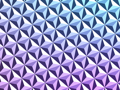 Triangles on Triangles 2.5d 2d ai geometric pattern perspective poly polygon triangle