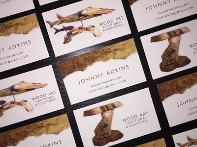 Cards for Dad <3 art business cards photoshop typography wood