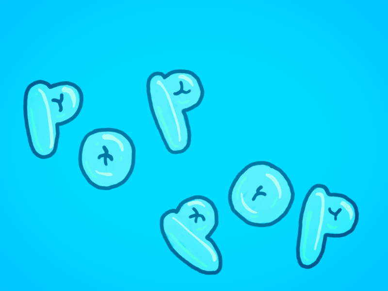 Pop Pop Animation animation bubble bubbles design frame by frame hand lettering handlettering lettering lettering animation pop