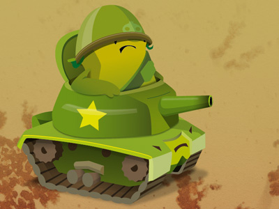 Tank Commander army bubblearmy commander green military soldier tank trooper