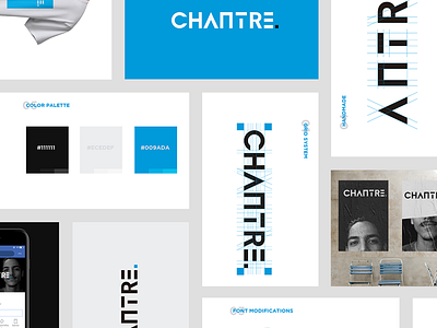 Dj Chantre branding creation graphic design identy visual logo moodboard