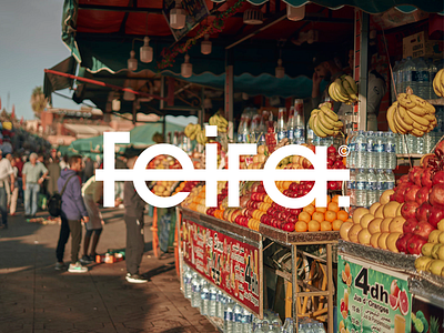 Feira. art direction branding brasil feira illustrator logo type visual identy yags