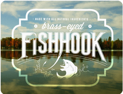 Brass-Eyed Fishhook